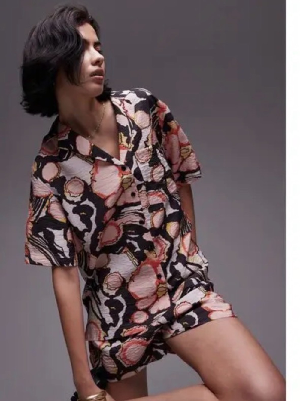 NWT Top Shop Camp Shirt 4